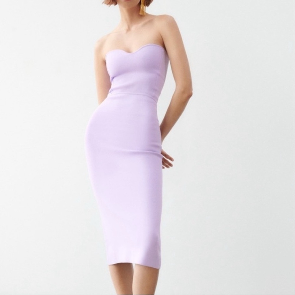 Zara lilac Dress